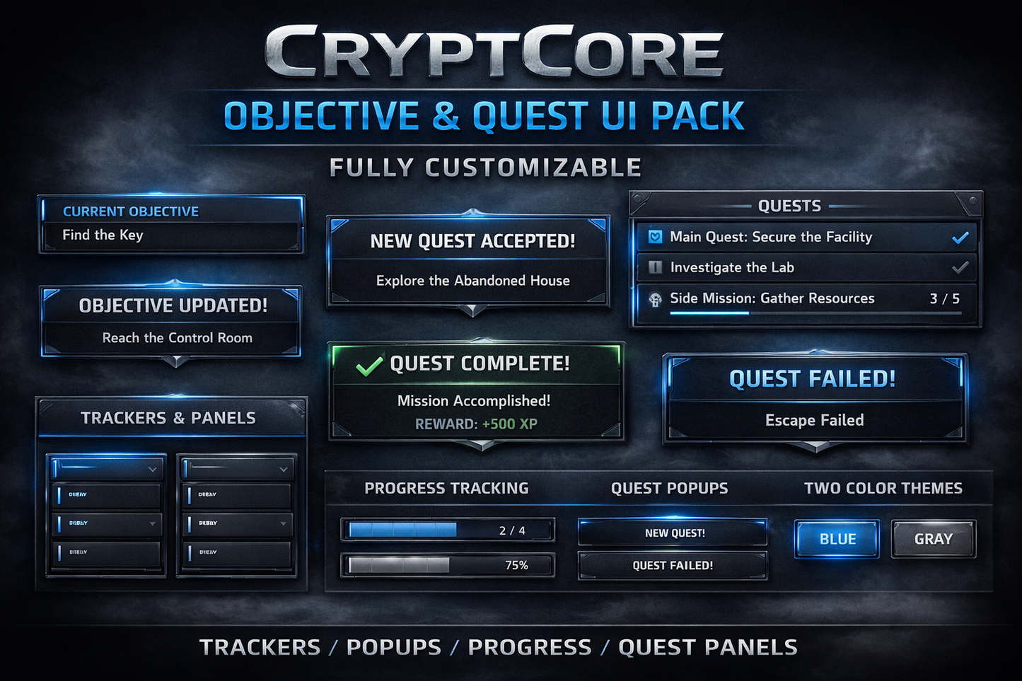 Objective & Quest UI Pack