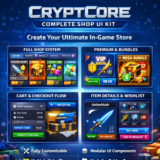Shop UI Menu
